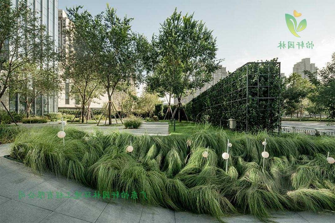 郑州天筑国际公寓式酒店入口景观设计效果图